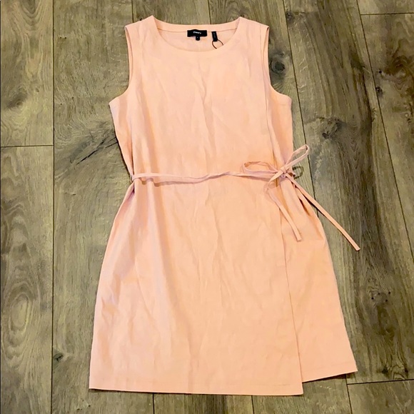 Theory Dresses & Skirts - Theory linen Pink Ballet dress